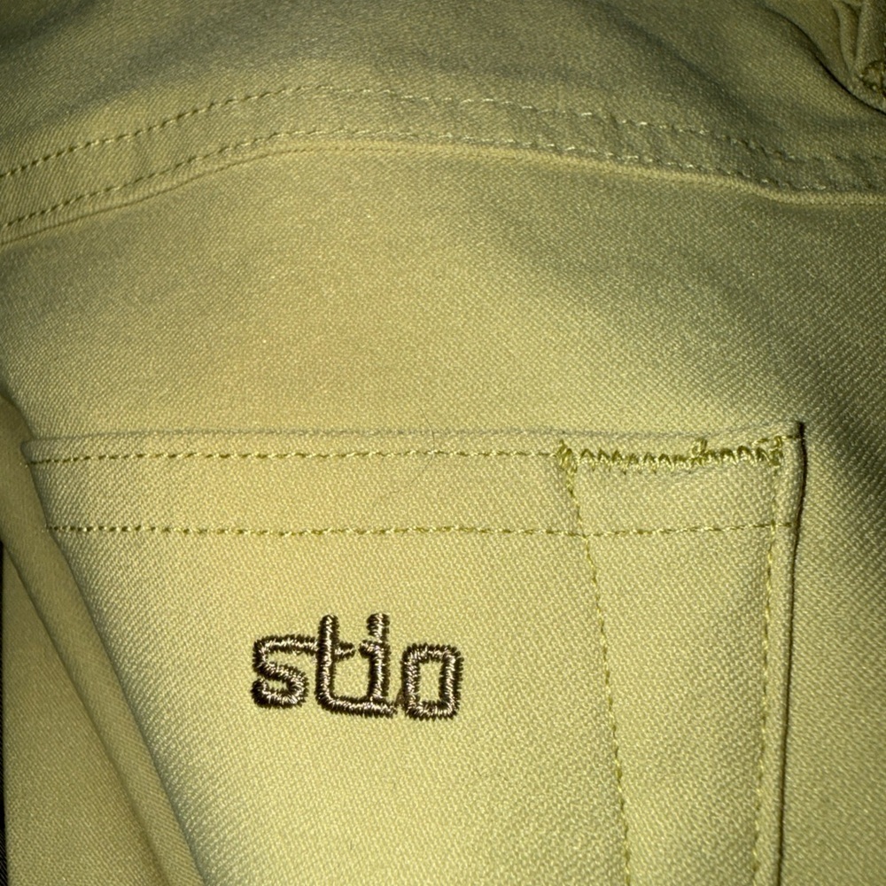 NWT STIO Women’s Coburn Pants in Dried Yucca. Size 4